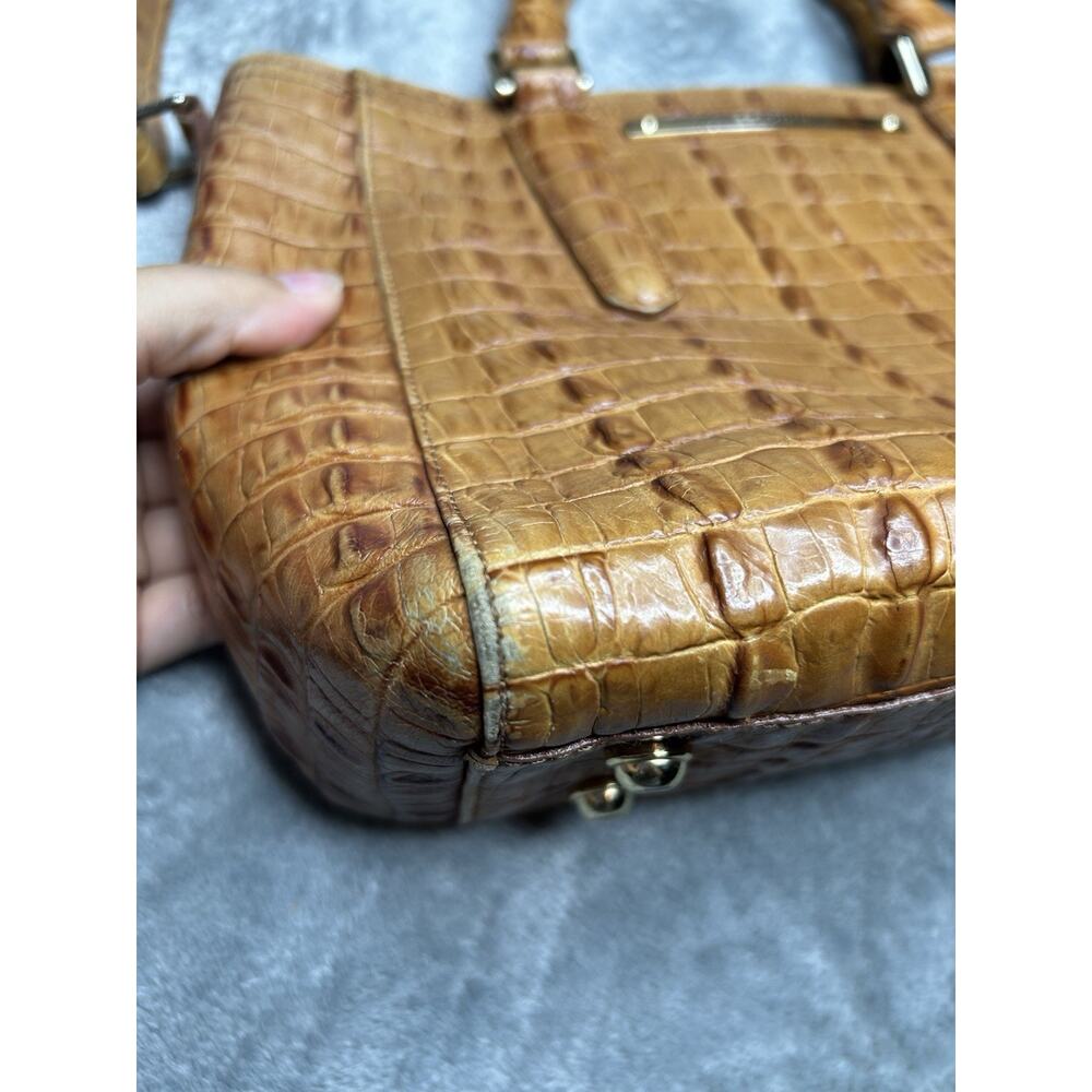 Brahmin Mini Arno Whiskey La Scala Shoulder Cross Body Bag - Picture 2 of 16
